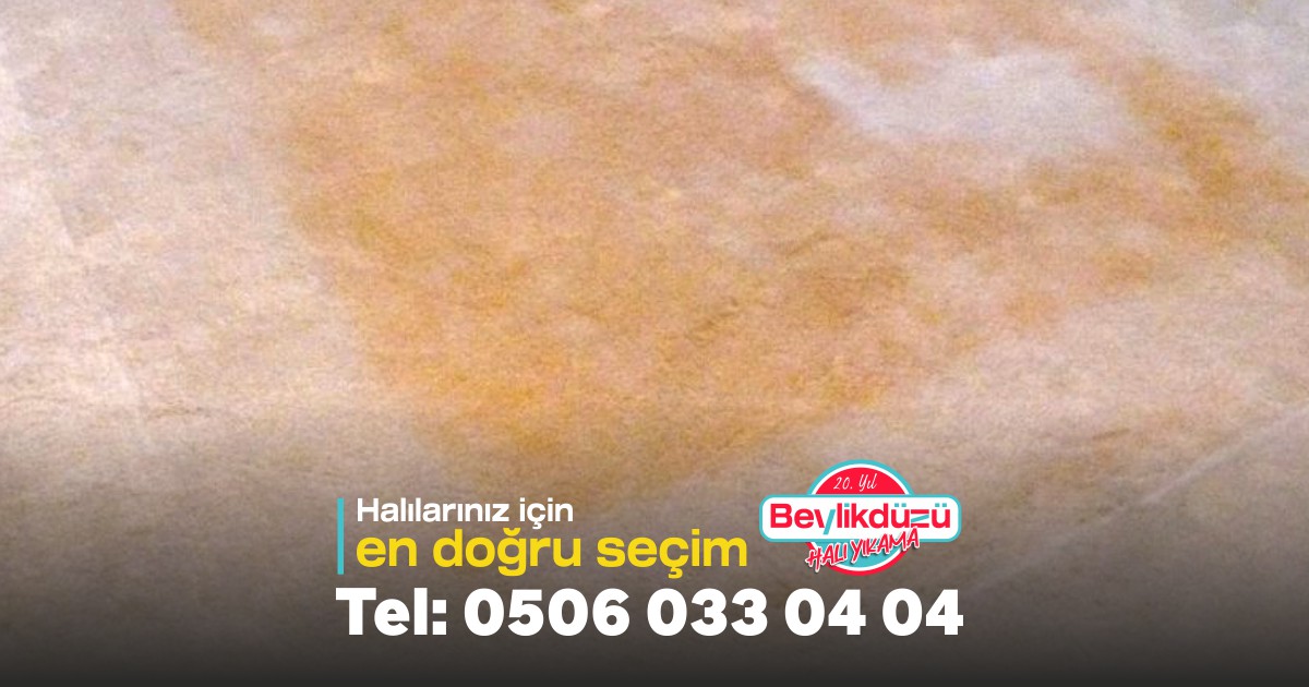 Evde Halı Yıkarken Sararmaması İçin Ne Yapmalı?