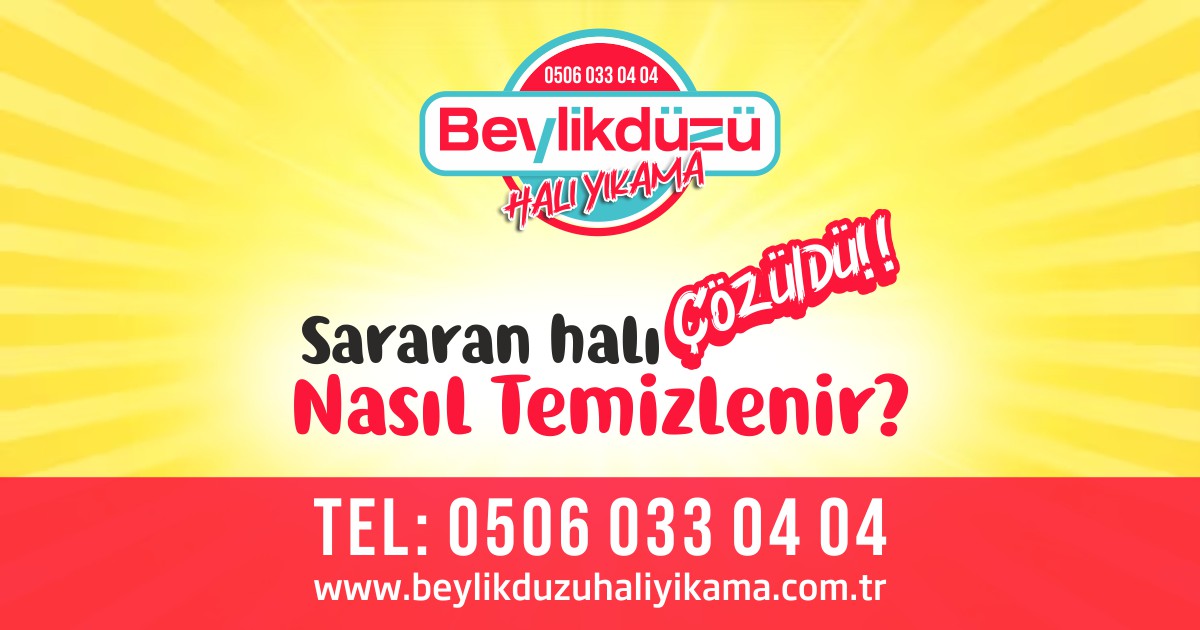 Sararan Halı Nasıl Temizlenir?