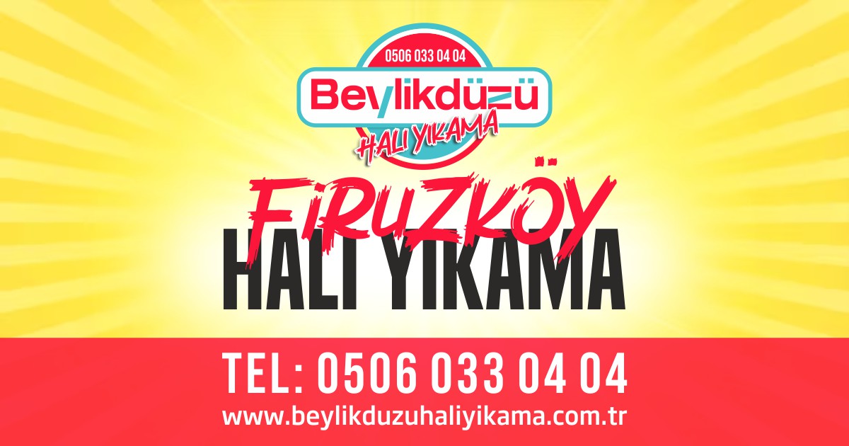 Firuzköy Halı Yıkama